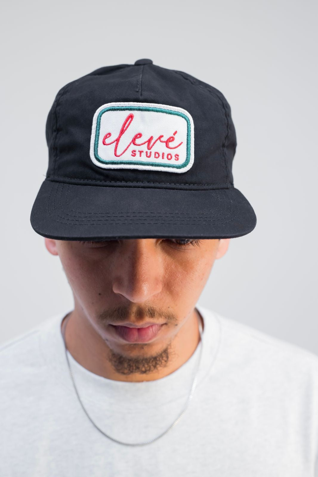Black "Patchwork" Cap