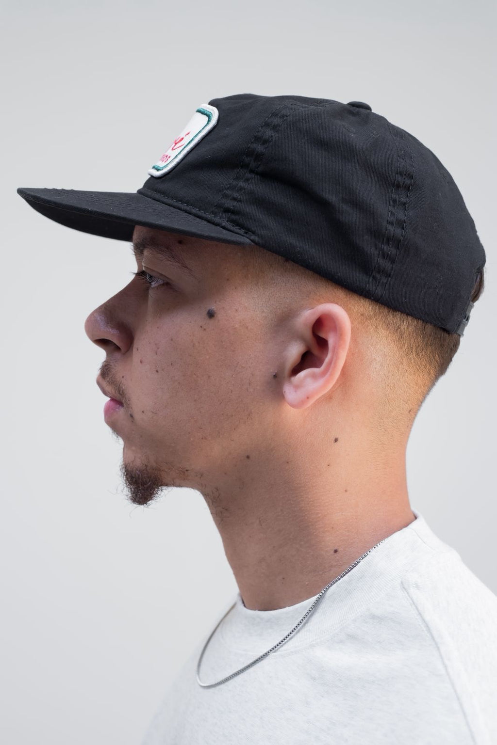 Black "Patchwork" Cap