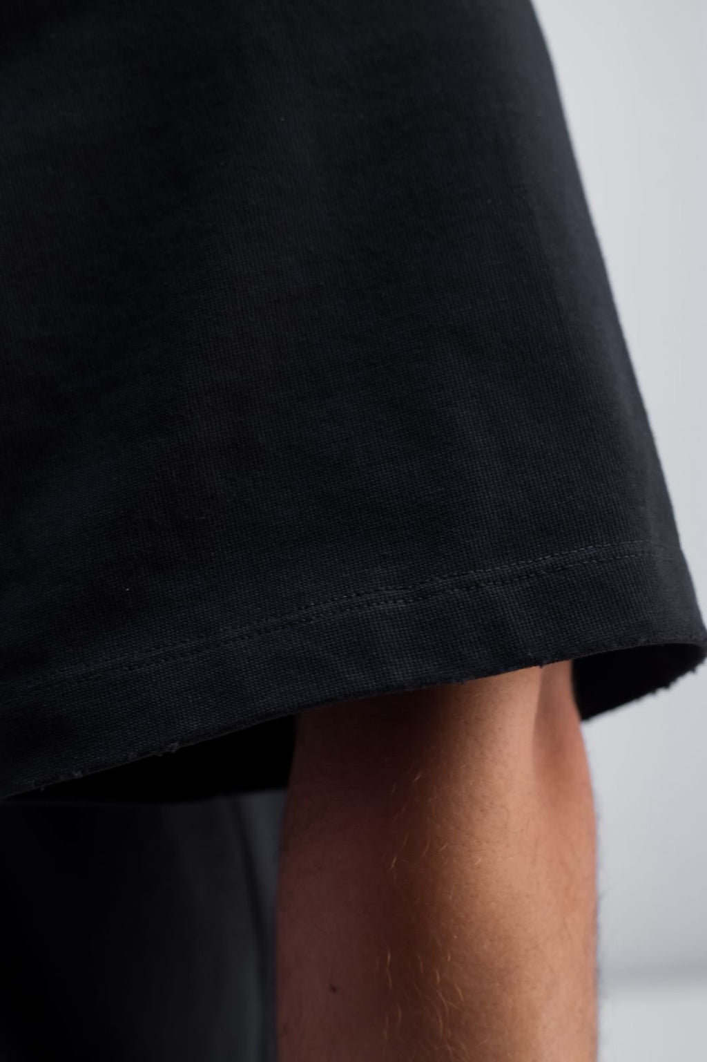 Midnight Black Boxy Tee