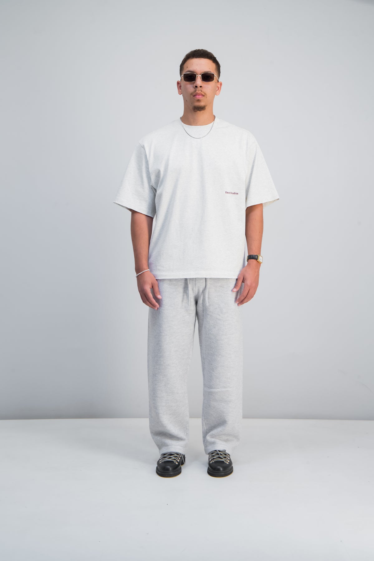 Ash Grey Boxy Tee