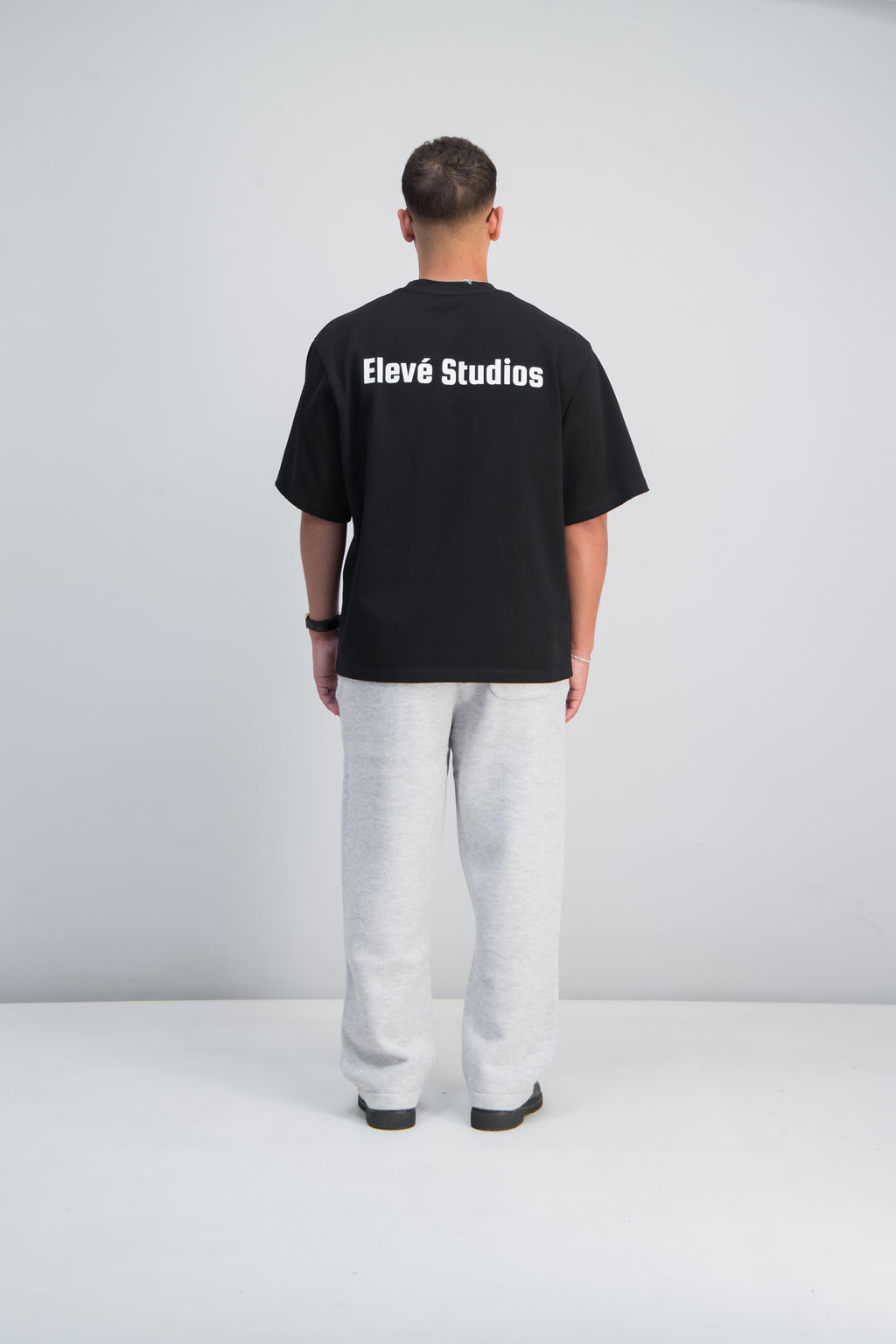 Midnight Black Boxy Tee