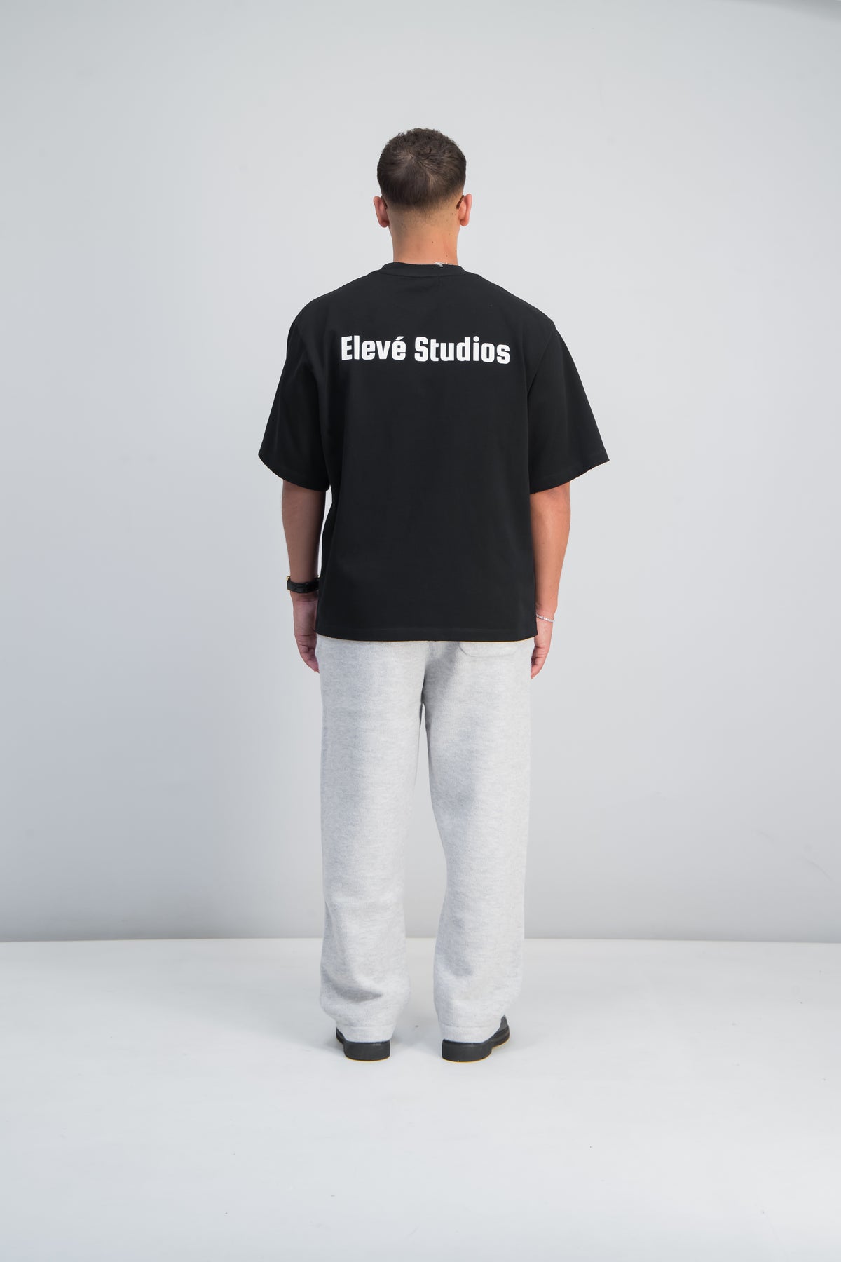 Midnight Black Boxy Tee