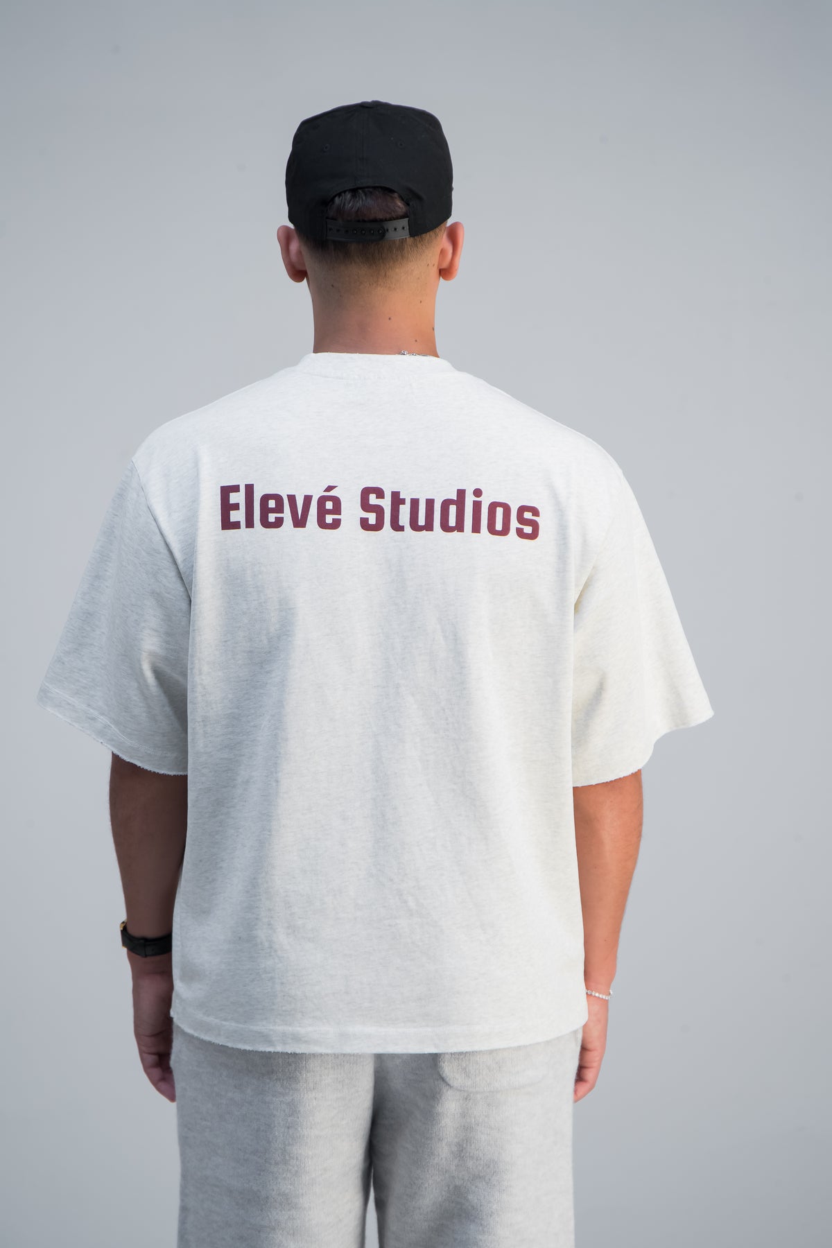 Ash Grey Boxy Tee Main image