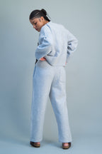 Dove Grey Knitted Sweatpant