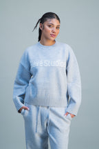 Dove Grey Knitted Jersey