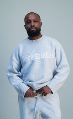 Dove Grey Knitted Jersey